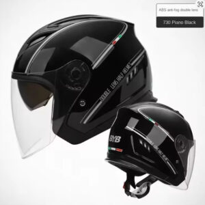 BYB Kaciga za motor Crna L quad, skuter, jet CF MOTO Can-Am